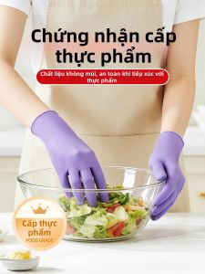 AIBUSISO | Disposable Durable Food-grade Long Thick Nitrile Gloves