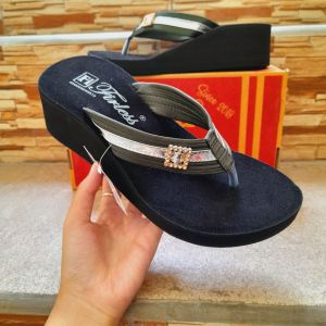 Sandal Wanita  Hitam 38-42 Special Jumbo Oclia Yasta Olshop