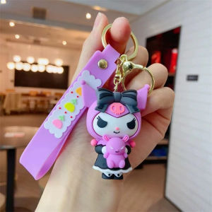 New Melody Keychain Pendant Klumy Key Holder Toy Hanging Decoration Small Gift Key Ring Creative Festival Supplies