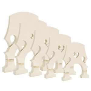 IRIN | IRIN Double Bass Bridge 4/4 3/4 1/2 1/4 1/8 Adjustable Height Maple Double Bass Bridge Bridge Upright Double Bass Accessories