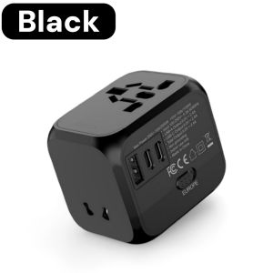 Universal Travel Adapter Plug Multi-Country Power Socket ConverterPortable Charger for Europe US UK Asia Travel Business