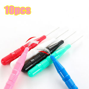 【Grilrigrin】10Pcs Mini Eyebrow Brush Brow Perm Brush Disposable Brow Lifting Brushes Bendable Micro Eyelash Brush Applicators Makeup Tools