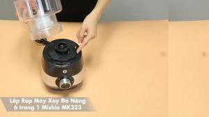 Máy Xay Đa Năng 7 Trong 1 Mishio MK323 - Hàng Chính Hãng