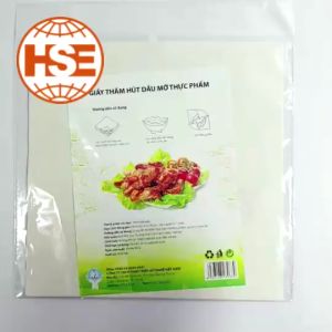 Giấy thấm dầu mỡ Mỹ Nghệ hàng Việt Nam (Tệp 40 tờ kích thước 24 x 24cm) 100% bột giấy an toàn vệ sinh - giadunggiare.vn