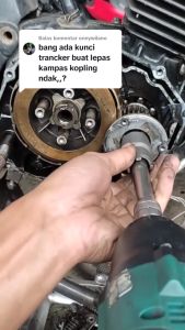 PAKET!! 2 ITEM - KUNCI MAHKOTA + GAGANG SHOCK ( L ) - Double Crown Socket Kunci Mahkota Kunci Kopling AMTECH