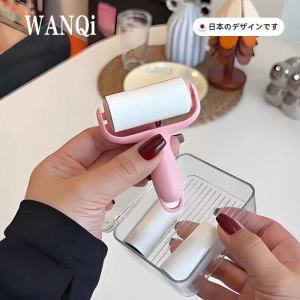 Portable Mini Sticky Hair Remover Roller Clothes Dust Roller Strong Adhesive Portable Clothes Care Tool Personal Carry-On