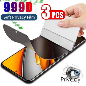 3Pcs Privacy Hydrogel For Realme 10 10T 11 11x 12 4G Pro Plus 4G 5G 12x 5G India China 10s 12Lite Anti Spy Screen Protector Film