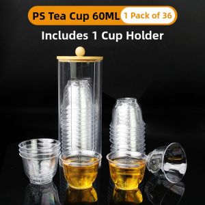 Disposable Hard Plastic Small Tea Cup