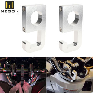 1x ตะขอรถจักรยานยนต์ Handlebar กระเป๋าเดินทางแขวนตะขอ 22 มม.ตะขอหมวกกันน็อคอุปกรณ์เสริมสําหรับ HONDA PCX125 PCX150 PCX160 PCX 125