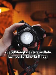 Headlamp LED 1300lumen led super terang/ senter kepala /senter kepala super terang/Fokus yang dapat disesuaikan tahan air Pengusir nyamuk lampuSenter Kepala LED Laser Zoom Rotary 6 Mode Waterproof IPX6 HS-U8