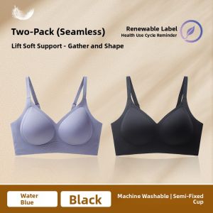 Miiow | Cat Woman Seamless Foundation Liquid Bra Womens Small Chest Gather Anti-Sagging New 2025 Hot Selling Beautiful Back Bra