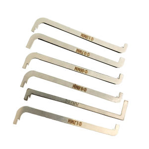 Bộ Dụng Cụ Mở Khóa 5/6 Món Chất Lượng Cao Tiện Dụng Dùng Trong Trường Hợp Khẩn Cấp Kèm Dụng Cụ Xoay Thay Thế & Cờ Lê Lực Hai Đầu