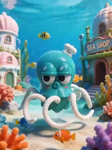 Electric sound and light octopus octopus fun toys childrens toys