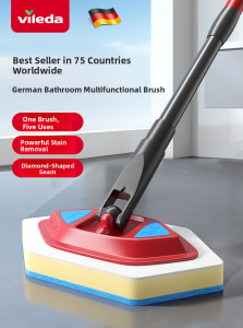 Vileda | Long Handle Bathroom Floor & Tile Cleaner