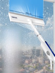 Dụng Cụ Lau Kính Hai Mặt Chuyên Dụng Cho Gia Đình Dụng Cụ Vệ Sinh Kính Cửa Sổ Cao Tầng Dụng Cụ Lau Khô Nước