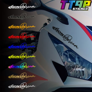 Xe Máy Miếng Dán Phản chiếu HONDA nhãn dán dạng bảng kính chắn gió tiêu đề Miếng Dán Phản chiếu 2023 Hình dán trang trí phụ kiện cho nhấp chuột 125i wave110i Airblade dream125 forza350 pcx160 150 CBR HRC