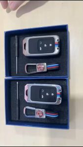Casing Metal Elegant Kunci Remote Honda Civic 2016 4 Tombol