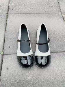 Free ship Giày oxford nữ mũi tròn dáng hàn quốc Giày Mary Jane da mềm hàng chuẩn đẹp êm chân