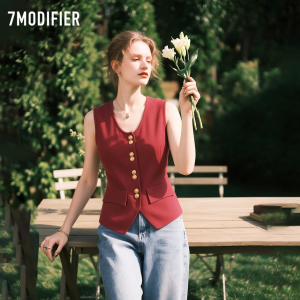 7.Modifier | Áo Dạ Elegent Đa Năng Mùa Hè Không Tay Có Khuy