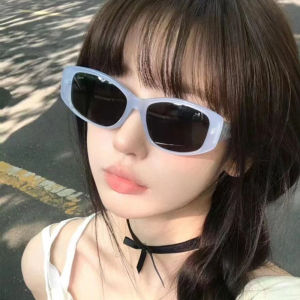 (GENTLE MOSCOT) Korean Square Fashion Shades Anti UV Retro Cat Eye Sunglasses for Women Sun Glasses