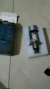 Đèn pha led 2IN1 xe máy Y5 chân H4 viền led 45W cực đẹp lắp các loại xe máy hàng chất lượng cao siêu sáng