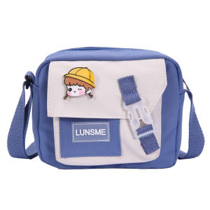 IELGY Japanese ins nylon bag womens lovely student One Shoulder Messenger