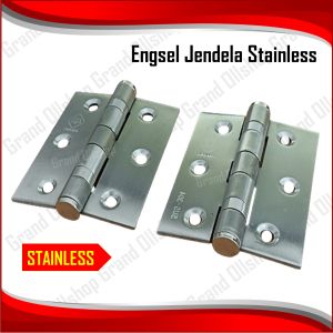 Engsel Jendela Pintu Rumah Hinge Stainless Steel Tebal Stenlis 3 Inch SUS 304 Termurah