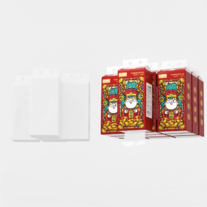 กระดาษเช็ดหน้าแบบติดผนัง กระดาษเช็ดหน้าแบบถอดได้ 320 แผ่น X 10 กล่อง กระดาษเช็ดหน้า 4 ชั้น ใช้ได้ตลอดทั้งปี สำหรับผู้ใหญ่