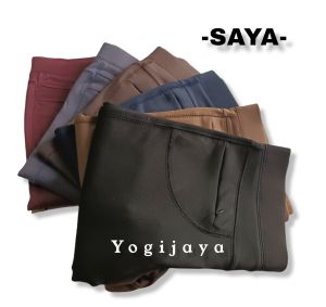 celana saya scuba wanita terbaru / celana skuba wanita tebal import panjang / celana secuba premium tebal import