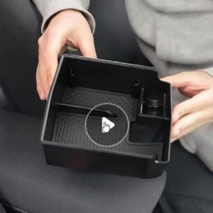 For Toyota RAV4 XA50 2019~2025 RAV 4 Hybrid Car Dashboard Organizer Tray Armrest Storage Box Sundries Layered Pocket Accessories