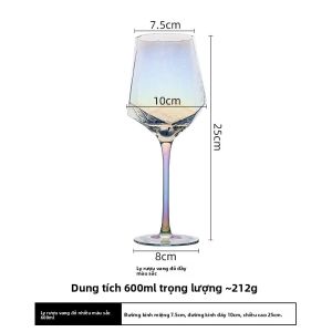 Ly Rượu Thủy Tinh Pha Lê Đục Vintage Châu Âu