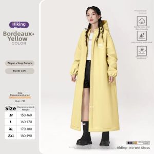 RUANFU | Full Length Waterproof Raincoat for Riders 1pc