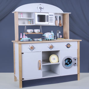 Simulated Cooking Kitchen Toy Set Wooden