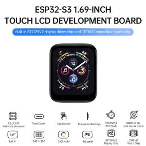 ESP32-S3 1.69-inch LCD Development Board – Supports Wi-Fi and Bluetooth Development Modules Type-C Port 240×280 Resolution