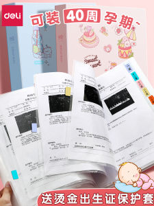 Deli Balo Đựng Hồ Sơ Thai Sản A4 Nhiều Lớp Đựng Hồ Sơ Siêu Âm Cho Bà Bầu Đựng Hồ Sơ Y Tế Trong Suốt