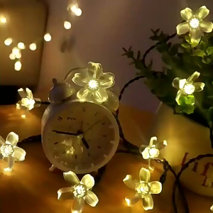 Solar-Powered Bubble Ball String Lights 5 Meters 20 Lights