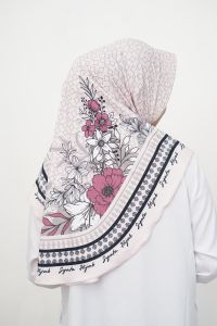 Kerudung Instan Daily Bergo Motif Terbaru Jersey premium
