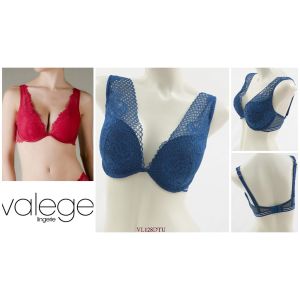Bra Wanita Kawat Busa Tebal Full Cup VALEGE Mix Lace Premium Pakaian Dalam Underwear VL128DTU