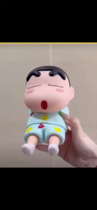 Ornamen desktop boneka Crayon Shin-chan anime Jepang dudukan ponsel Shin-chan/Phone Holder Shin Chan - Tatakan Hp karakter Shin Chan
