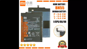 Baterai Battery Original BN55 / BN-55 + obeng Compatible Hp Xiaomi Note 9S / Note 9 S Model M2003J6A1G