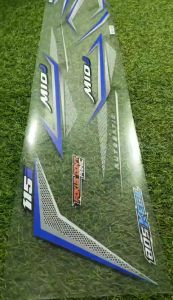 Striping Mio J Lis Transfaran Sticker Polet Bening Transparan