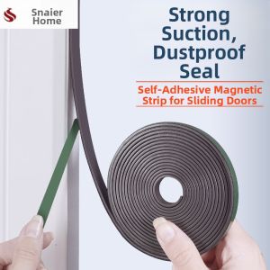 FEIZHUXIANSEN | Self-Adhesive Magnetic Strip Sealing Door Holder