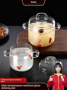 GEDO | Glass Birds Nest Pot Cooking Utensil