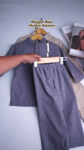 MacBear Setelan Anak Laki-laki Koko Kurta Muslim Collection Rayyan 2-10 Tahun