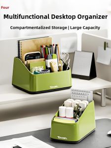 Desk Organizer Bookshelf Pen Holder