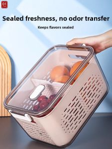 Sealed Food-Grade Refrigerator Storage Box