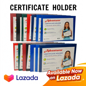 Certificate Holder Adventurer 1pc A4 for Awards Recognition Certificates Diploma Documents and Letters