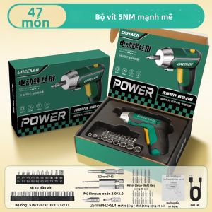 Greener | Tuốc Nơ Vít Điện Đa Năng Sạc Lại Pin Lithium Nhỏ
