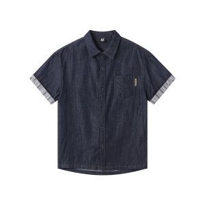 FORNINES | Lyocell Blend Short Sleeve Shirt