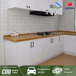 DNV - PROMO Wallpaper Marmer Glossy Anti Api Air dan Minyak Premium 60CM x 1M Dapur Marmer Black